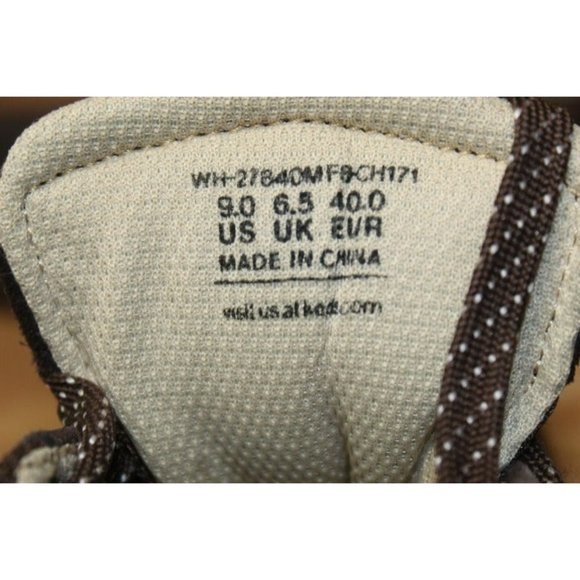 Ked's Espresso Brown Suede Sneakers With White Polka Dot Laces Women's / Size: 9 - Picture 9 of 12